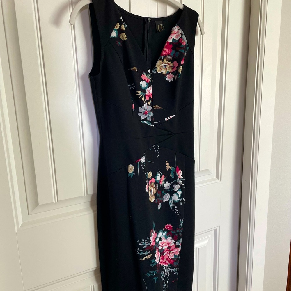 Floral office dress